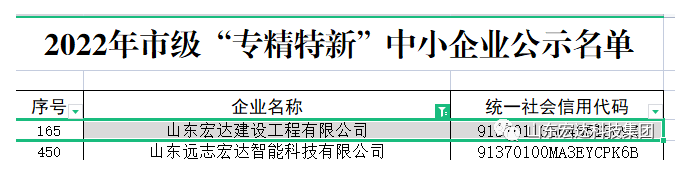 【榜上有名】星空体育·(StarSky Sports)官方网站建设荣获“2022年市级专精特新”企业